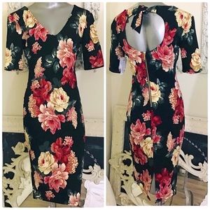 Premier Amour 3/4 Sleeve Sheath Dress NWT